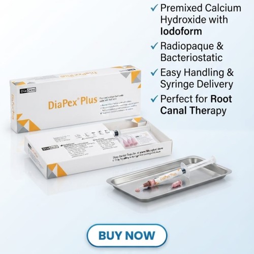 DiaPex Plus Premixed Calcium Hydroxide Paste with Iodoform