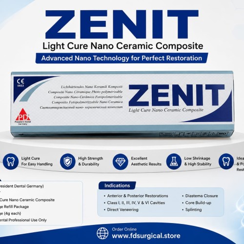 ZENIT Light Cure Nano Ceramic Composite