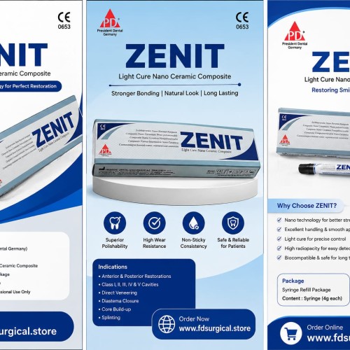 ZENIT Light Cure Nano Ceramic Composite
