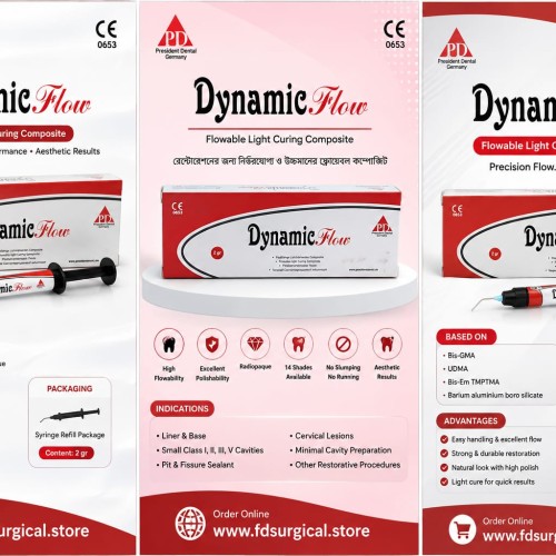 Dynamic Flow – Flowable Light-Curing Composite