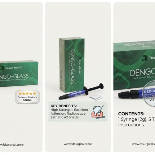 Dengo Glass – Light Curing Glass Ionomer Composite Cement