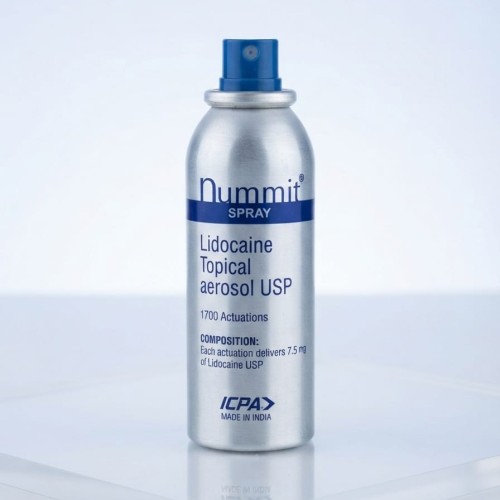 Nummit Spray (Lidocaine Topical Aerosol USP 15%