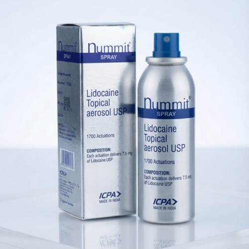 Nummit Spray (Lidocaine Topical Aerosol USP 15%