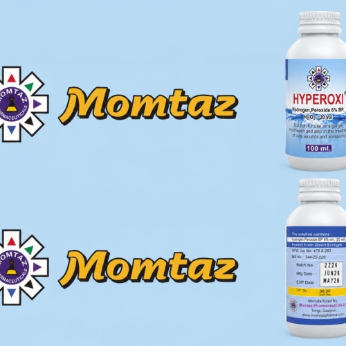 HYPEROXI®  Hydrogen Peroxide 6% BP. H₂O₂ – 20 Vol  Solution for use as a gargle, mouthwash and also in the treatment of cuts, wounds and abrasions.  POWERFUL &amp; EFFECTIVE  Effective antiseptic action helps cleanse cuts, wounds and oral infections.  MUL