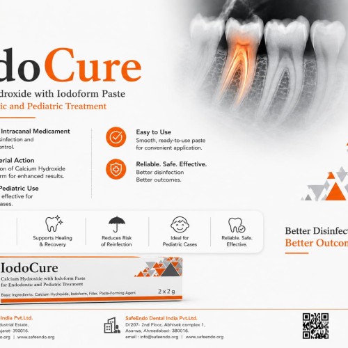 IodoCure Calcium Hydroxide with Iodoform Paste SafeEndo®