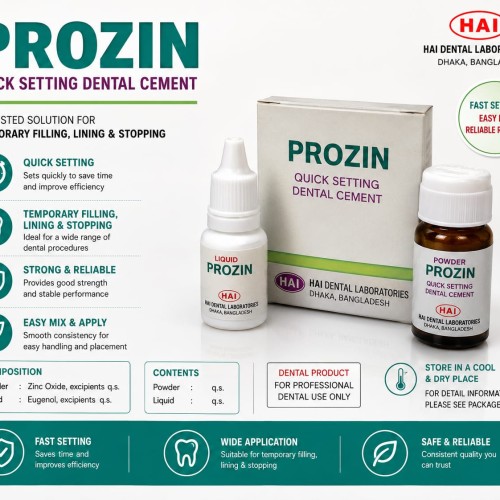 PROZIN  QUICK SETTING DENTAL CEMENT