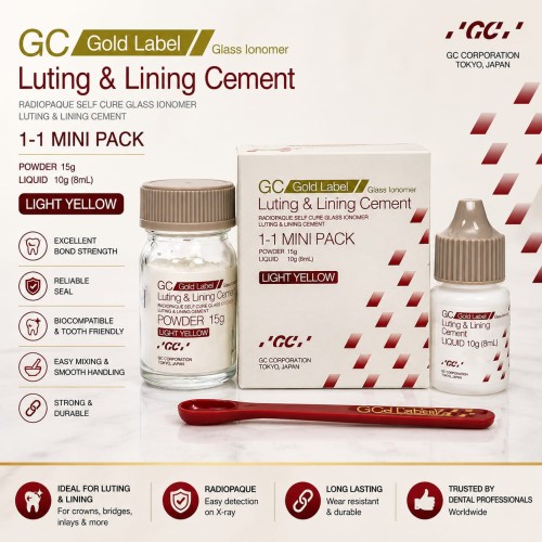 Fuji-GC-Gold Label 1-Luting Lining Cement