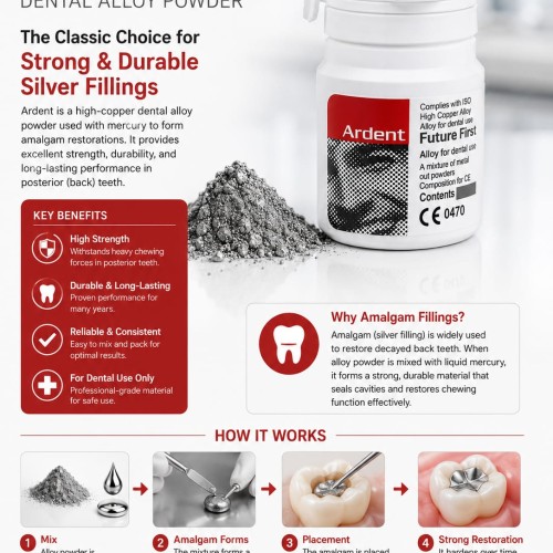 ARDENT DENTAL ALLOY POWDER