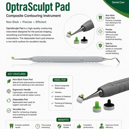 Optra Sculpt Pad Direct Composite Restorations Set
