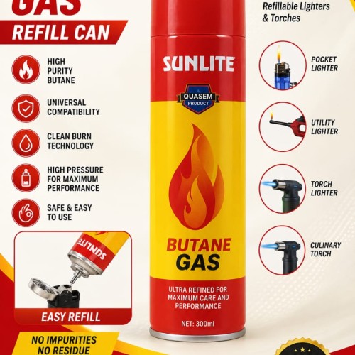 PREMIUM BUTANE GAS REFILL CAN