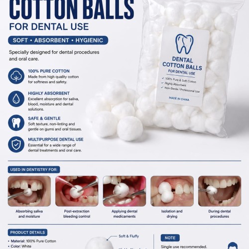 DENTAL COTTON BALLS Pakat