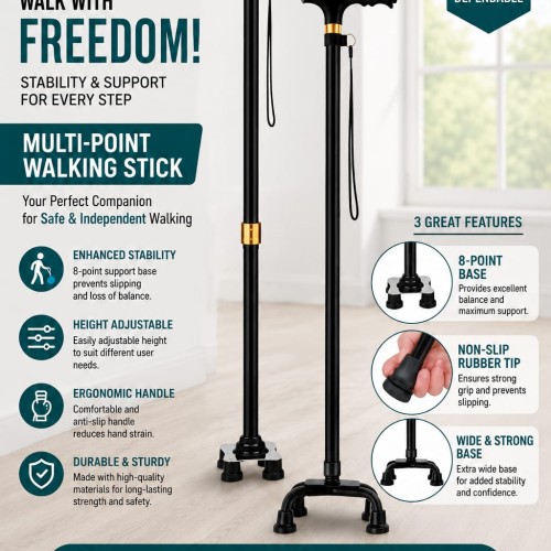 Walking Stick Multi-Point