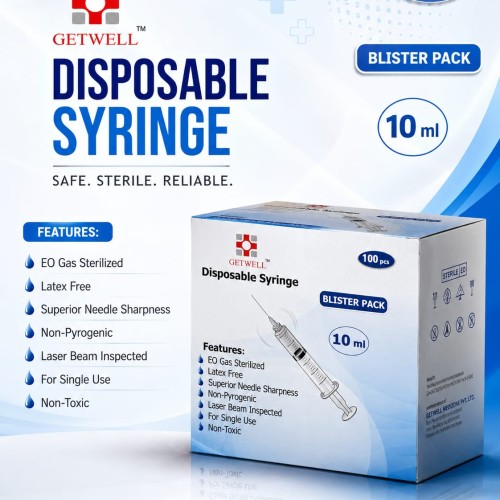 DISPOSABLE SYRINGE GETWELL