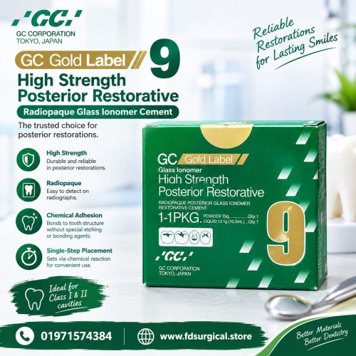 Fuji GC Gold Label HS Posterior EXTRA Type 9