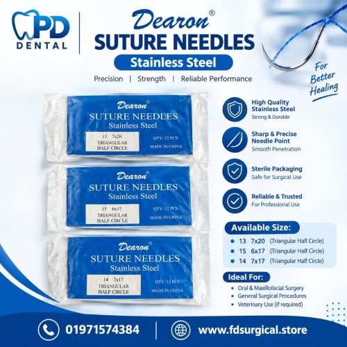 SUTURE NEEDLES Stainless Steel Dearon®