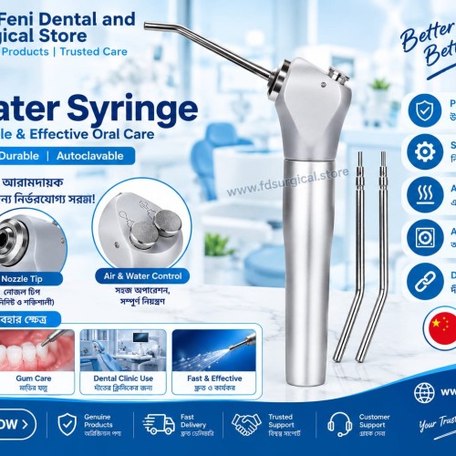 3 Way Syringe – Dental Air Water Syringe (3-Way Handpiece) — Premium Quality &amp; Autoclavable