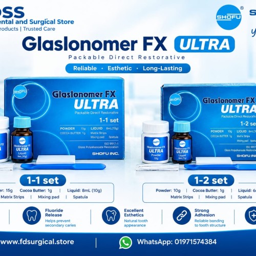 GlasIonomer FX ULTRA (Shofu, Japan)