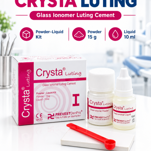 Crysta® Luting — Glass Ionomer Luting Cement (PREVEST DenPro)
