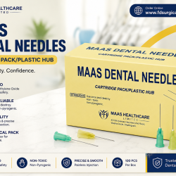 MAAS Dental Needles – Cartridge Pack / Plastic Hub