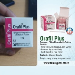 Orafil Plus Temporary Filling Material with Sodium Fluoride (40g)