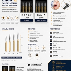 Endo-Z TAPER SAFE END BURS singal pcs