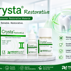 Glass Ionomer Crysta® Restorative Material