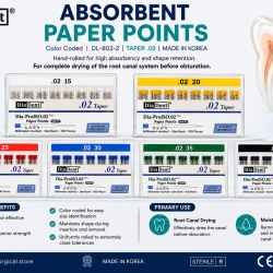 Absorbent Paper Poine 2% 200p,box Dia-Dent