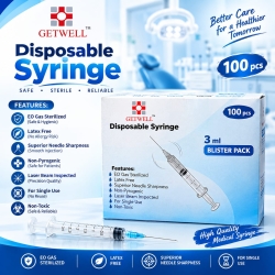 DISPOSABLE SYRINGE GETWELL