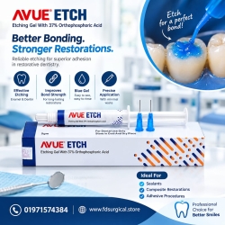 ETCH – 37% Orthophosphoric Acid Etching Gel AVUE