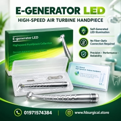LED High Speed Handpiece — Self-Power E-Generator LED